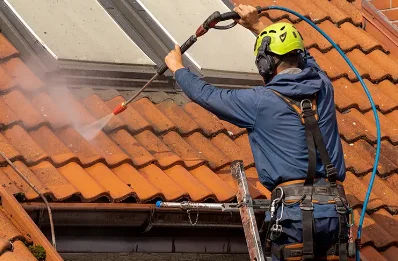Démoussage et hydrofuge de toiture à Villegouin